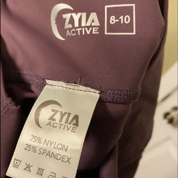Cropped Zyia Brilliant legging with pockets - Picture 3 of 3